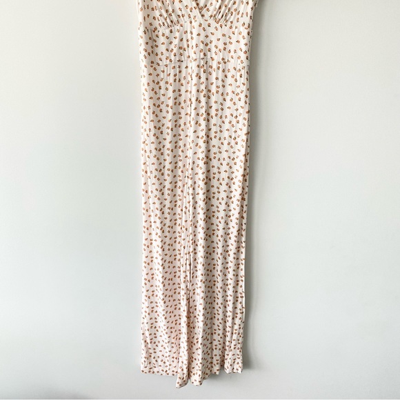 Free People Orange Print Jumpsuit - Picture 3 of 10